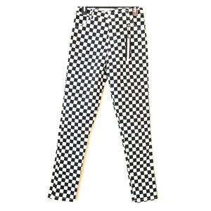 MINGA Checkered high waisted